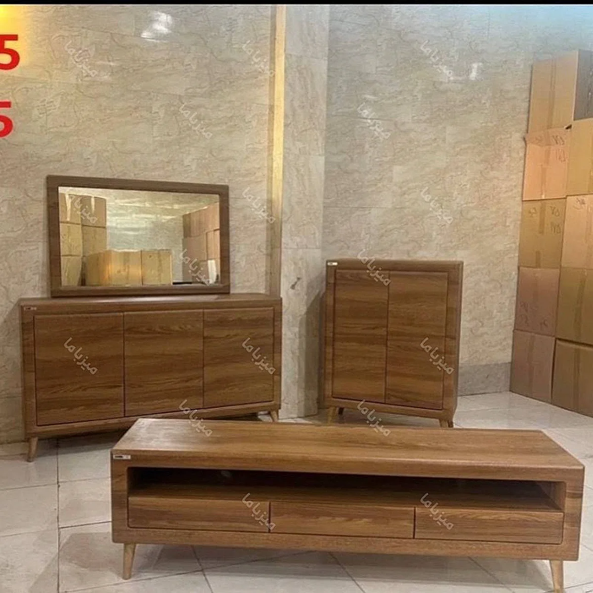 mirror-console-tv-stand جاکفشی وکیوم میزتلویزیون ایینه کنسول ارزان