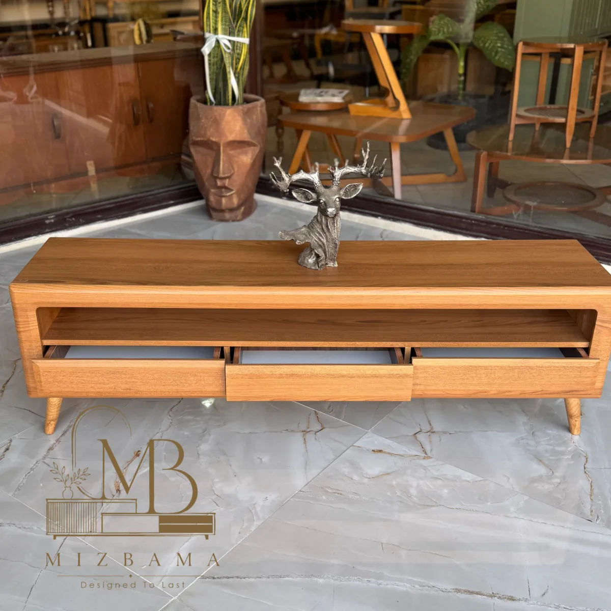 mizbama-scandinavian-style-tv-stand میزتلویزیون جمع و جور